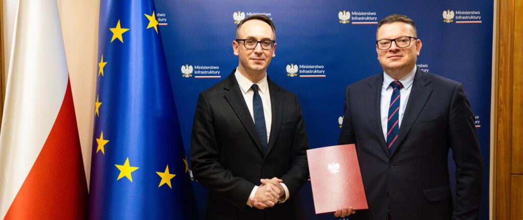 Wiceminister Przemysław Koperski i minister Dariusz Klimczak.