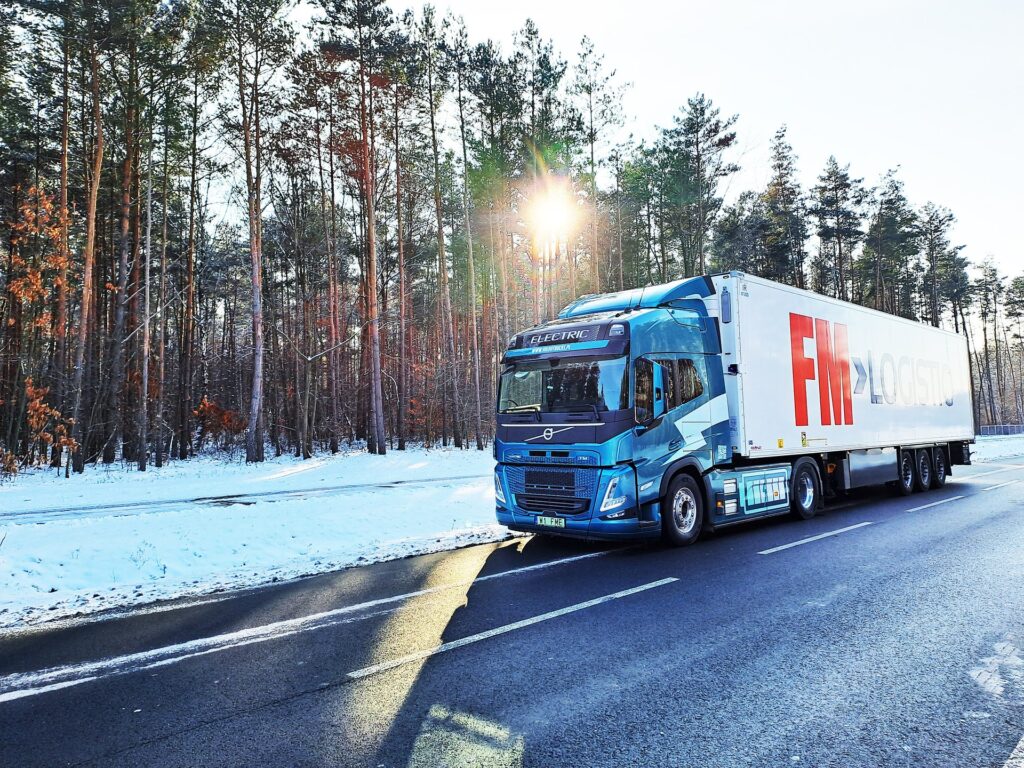 ciężarówka FM Logistics