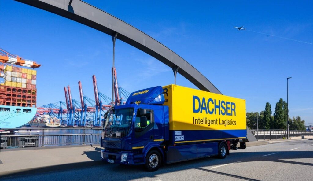 ciężarówka Dachser